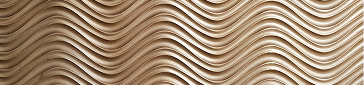 chocolate colored wavy lines
